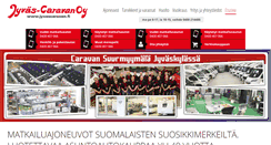 Desktop Screenshot of jyvascaravan.fi